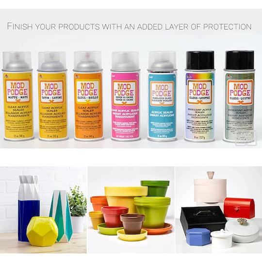 Mod Podge® Clear Acrylic Sealer, Matte